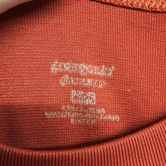 Patagonia Capilene Baselayer Shirt Short Sleeve Red USA Made Red M / L - Picture 3 of 9